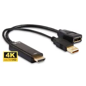 Adapter HDMI na DisplayPort M-F
