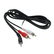 Audio kabel iz 3,5 mm priključka na 2xRCA priključek