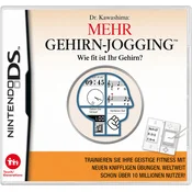 Dr Kawashima Mehr Gehirn Jogging - igra v nemščini (DS) - rabljeno