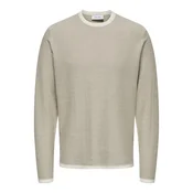 Only & Sons Pulover Timmy  greige