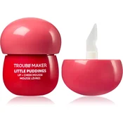 Trouble Maker Little Pudding Lip + Cheek Mousse večnamensko ličilo za ustnice in lica odtenek Bunny Baby Pink 5 g