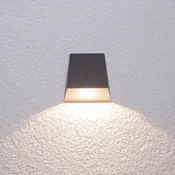 Lucande LED zunanje stensko svetilo Hanno, antracit, kovina, IP54 - Sodobni - Aluminij