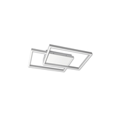 LED prigušiva plafonska lampa LED/45W/230V 3000-6500K bela + daljinski upravljac