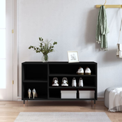 Ormaric za cipele crni 102 x 36 x 60 cm od konstruiranog drva