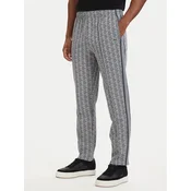 Lacoste Spodnji del trenirke Paris Monogram XH1440 Siva Regular Fit