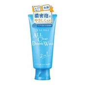 SHISEIDO SENKA Čistilna in odstranjevalna penasta krema All Clear Double Wash 2in1 (120 g)
