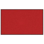 Vidaxl Doormat Rdeča in črna 90 x 150 cm 100% poliamid