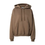EDITED Majica Romy hoody rjava