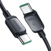 Joyroom Kabel USB-C – USB-C 100 W, 1,2 m, črn