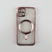 Silikonska futrola Magsafe Iphone 13 ROZE