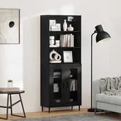 Highboard Crni hrast 69,5 x 34 x 180 cm