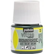 Barva za steklo za vitraže Pebeo Vitrea 160 sijajna 45 ml - Svetlo zelena