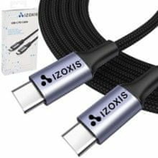 Izoxis Kabel USB Type-C PD, 2 m, črn Izoxis 18927