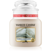 Yankee Candle Warm Cashmere dišeča sveča 411 g Classic srednja