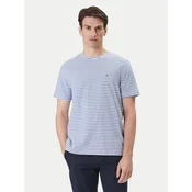 TOMMY HILFIGER Majica Ess Seasonal  modra / bela