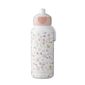 Rosti Mepal Steklenica pop-up Flowers&Butterfilies 400ml / 6,6x18cm / abs