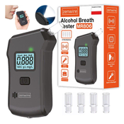 ZENWIRE Profesionalni Policijski Alkotester Digitalni Alkotester Za Domačo Rabo Torch 5X Ustnik Zenwire Mr806