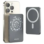 AWEI shumee Prenosna baterija za MagSafe 5000mAh siva