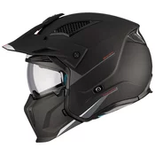 Otvorena kaciga s maskom MT Streetfighter SV S Solid A1 crna mat