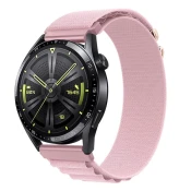 BStrap Nylon Loop pašček za Huawei Watch 3/3 Pro, powder sand