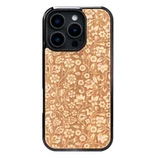 shumee Lesen ovitek Bewood za iPhone 16 Pro WILD FLOWERS ANIEGRE