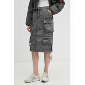 ALPHA INDUSTRIES Krilo  črn denim