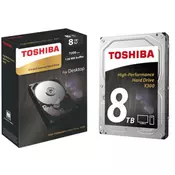 HDD 8TB TOSHIBA X300 HDETV11ZPA51 256MB SATA3