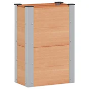Povišena vrtna gredica Smeda 50 x 30 x 72 cm