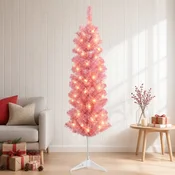 Umetno vitko božično drevo 120 cm 150 LED Toplo bela