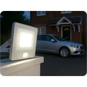 V-TAC LED reflektor s PIR senzorjem 30W, 2340lm, bel Barva světla: Dnevna bela