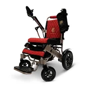 COMFY Električni invalidski voziček ComfyGO Majestic IQ 8000 Barva Bronasta Blazina in naslonjalo Rdeča Maksimalen doseg & širina sedežne površine 30, (5000178184)