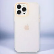 Infostyle Silikonski ovitek Holo za iPhone 14 Pro Max Bež/TPU silikon
