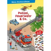 Mein Stickeralbum - Polizei, Feuerwehr & Co.