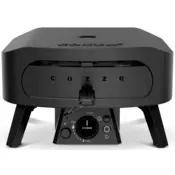 COZZE vrtljiva plinska pizza pečica 13” (90434) Classic Black Edition