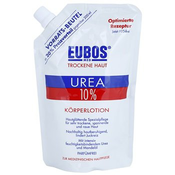 Eubos Dry Skin Urea 10% vlažilni losjon za suho in srbečo kožo nadomestno polnilo  400 ml
