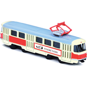 Kovinski retro tramvaj 16 cm Visoke Tatre