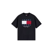 Tommy Jeans Majica mornarska/rdeča/črna/bela