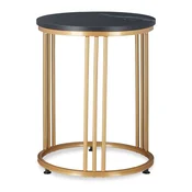 Northix Stranska miza iz marmorja, elegantna in funkcionalna