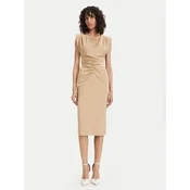 ACCESS FASHION Cocktail obleka 63-3409-162 Bež Regular Fit