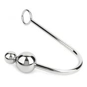 Mr. Steel Anal Hook Double Balls 25+40mm Silver