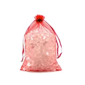 Darilna vrečka 17x23 cm iz organze - rdeča (100 kosov)