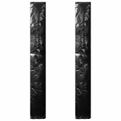 Greatstore Pokrivalo za senčnik z zadrgo 2 kosa PE 175 cm