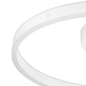 SLV LED stropna svetilka One, O 60 cm, bela, kovina, CCT - Dnevna soba/jedilnica - Sodobni - Aluminij