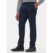 Calvin Klein Chino hlače  temno modra