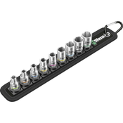 Wera Zunanji šestrobi nastavek za nasadni ključ, 9-delni komplet 1/4 (6.3 mm) dolžina 23 mm Wera 05003883001