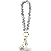 Guess Univerzální Popruh na Ruku Crystals 4G Charm Black