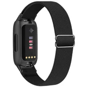 INF Najlonski pašček za uro Fitbit Inspire 3 Black, (21543490)
