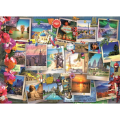 RAVENSBURGER Potovalni zakladi Puzzle 500 kosov