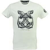 Moška kratka majica GEOGRAPHICAL NORWAY JARIN bela