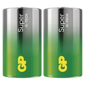 Baterija GP SUPER alkalna LR20 D 2 folija 2/1